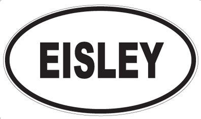 EISLEY - Oval Magnet