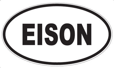 EISON - Oval Sticker