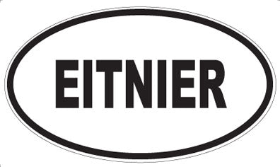 EITNIER - Oval Sticker
