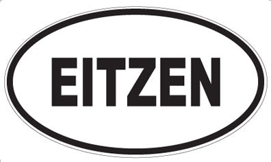 EITZEN - Oval Magnet