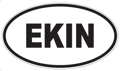 EKIN - Oval Magnet