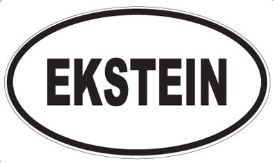 EKSTEIN - Oval Magnet