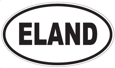 ELAND - Oval Magnet