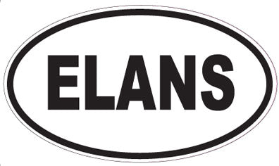 ELANS - Oval Magnet