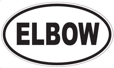 ELBOW - Oval Magnet