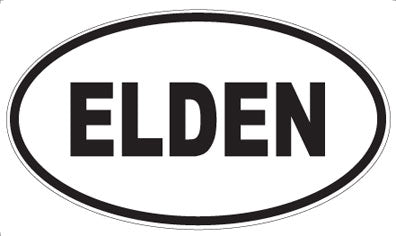 ELDEN - Oval Magnet