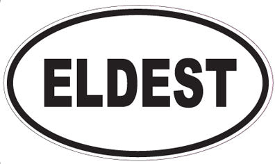 ELDEST - Oval Sticker