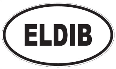 ELDIB - Oval Magnet