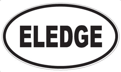 ELEDGE - Oval Magnet
