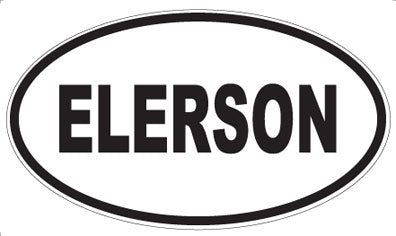 ELERSON - Oval Magnet