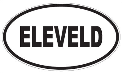 ELEVELD - Oval Magnet