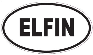 ELFIN - Oval Magnet