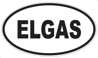 ELGAS - Oval Magnet