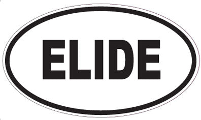 ELIDE - Oval Magnet