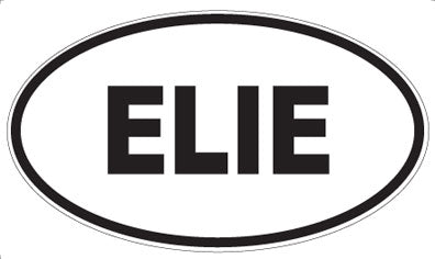 ELIE - Oval Magnet