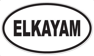 ELKAYAM - Oval Magnet