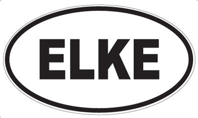 ELKE - Oval Magnet