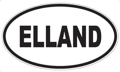 ELLAND - Oval Magnet