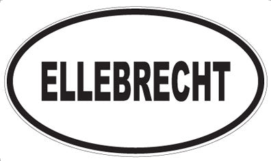 ELLEBRECHT - Oval Magnet