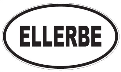 ELLERBE - Oval Magnet
