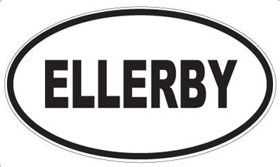 ELLERBY - Oval Magnet