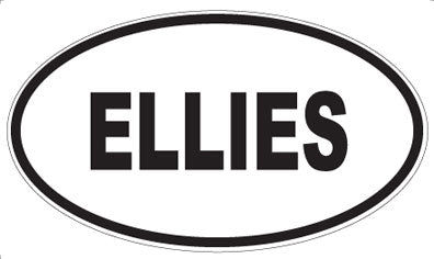 ELLIES - Oval Magnet