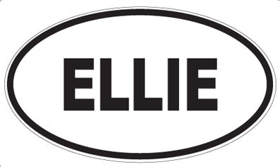 ELLIE - Oval Magnet
