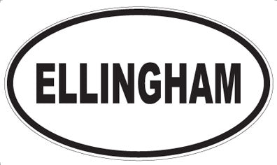 ELLINGHAM - Oval Magnet