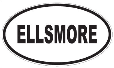 ELLSMORE - Oval Magnet