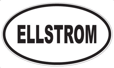 ELLSTROM - Oval Magnet