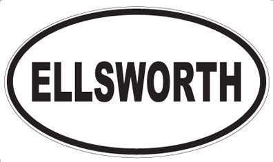 ELLSWORTH - Oval Magnet