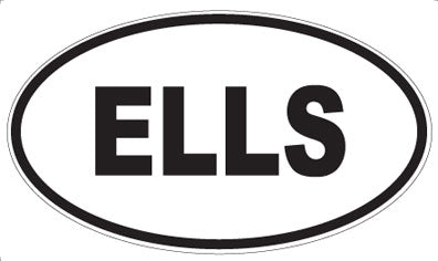 ELLS - Oval Magnet