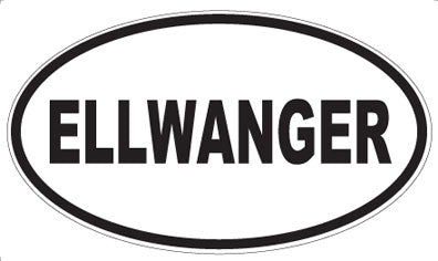 ELLWANGER - Oval Magnet