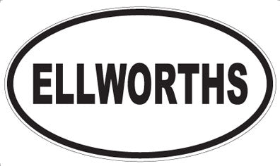 ELLWORTHS - Oval Magnet