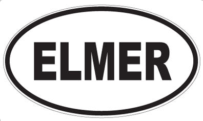 ELMER - Oval Magnet