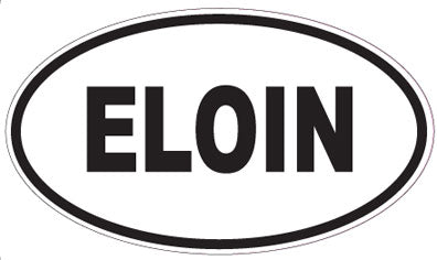 ELOIN - Oval Sticker