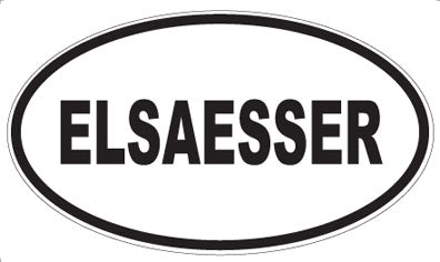ELSAESSER - Oval Magnet