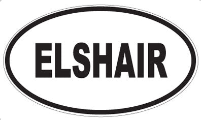 ELSHAIR - Oval Magnet