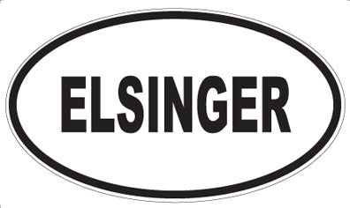ELSINGER - Oval Magnet