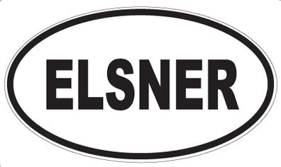 ELSNER - Oval Magnet