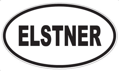 ELSTNER - Oval Magnet