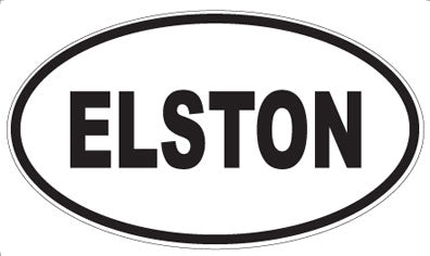 ELSTON - Oval Magnet