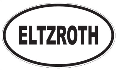 ELTZROTH - Oval Magnet