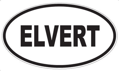 ELVERT - Oval Magnet
