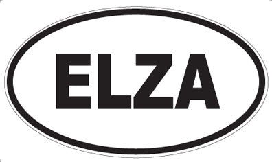 ELZA - Oval Magnet