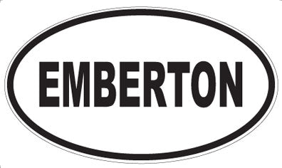 EMBERTON - Oval Magnet