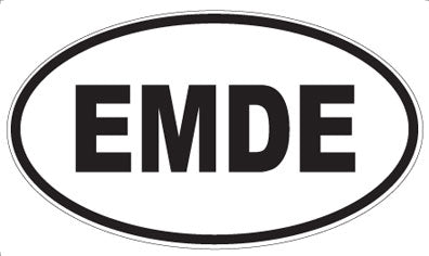 EMDE - Oval Magnet