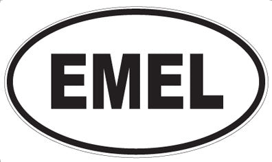 EMEL - Oval Magnet
