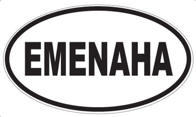 EMENAHA - Oval Magnet