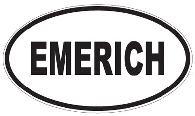 EMERICH - Oval Magnet